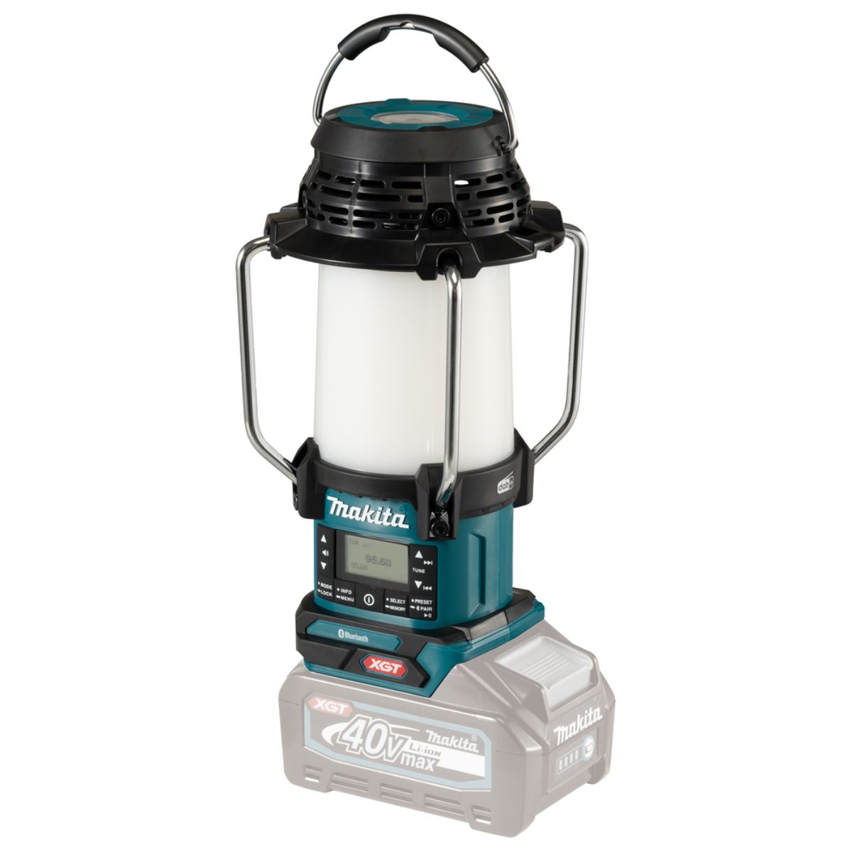 Makita Akku-Radio mit Laterne 40V max. (ohne Akku, ohne Ladegerät) MR009GZ
