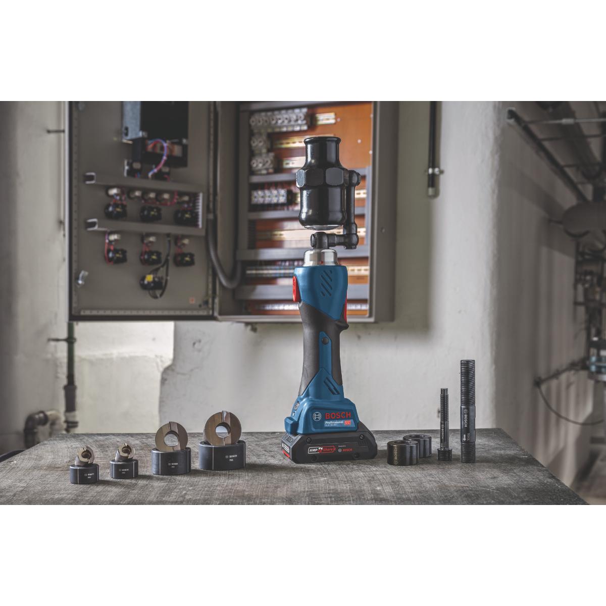 Bosch Akku-Hydraulisches Stanzwerkzeug GLH 18V-60 in XL-BOXX