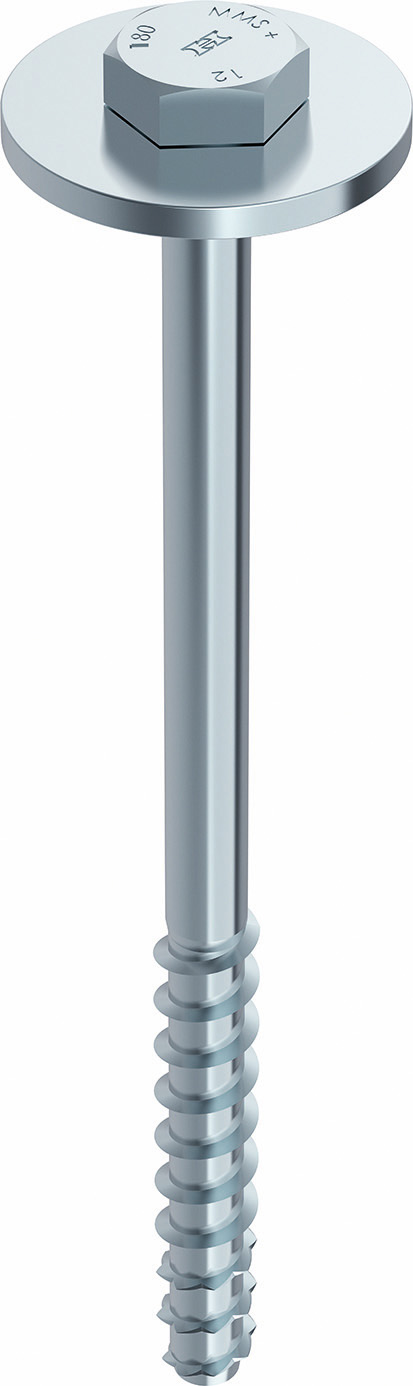 HECO MULTI-MONTI-plus S, Sechskantkopf, 12mm A2K, 25 Stück