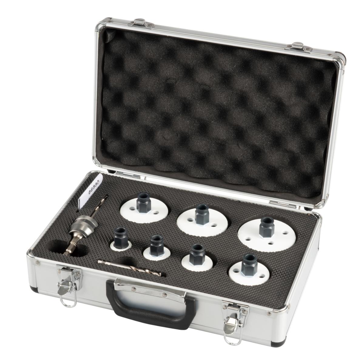 Makita EZYCHANGE Lochsägen-Set universal 9-teilig HSS-BiM 9-tlg. Ø 25-76 mm - Holz/Metall/Kunststoff