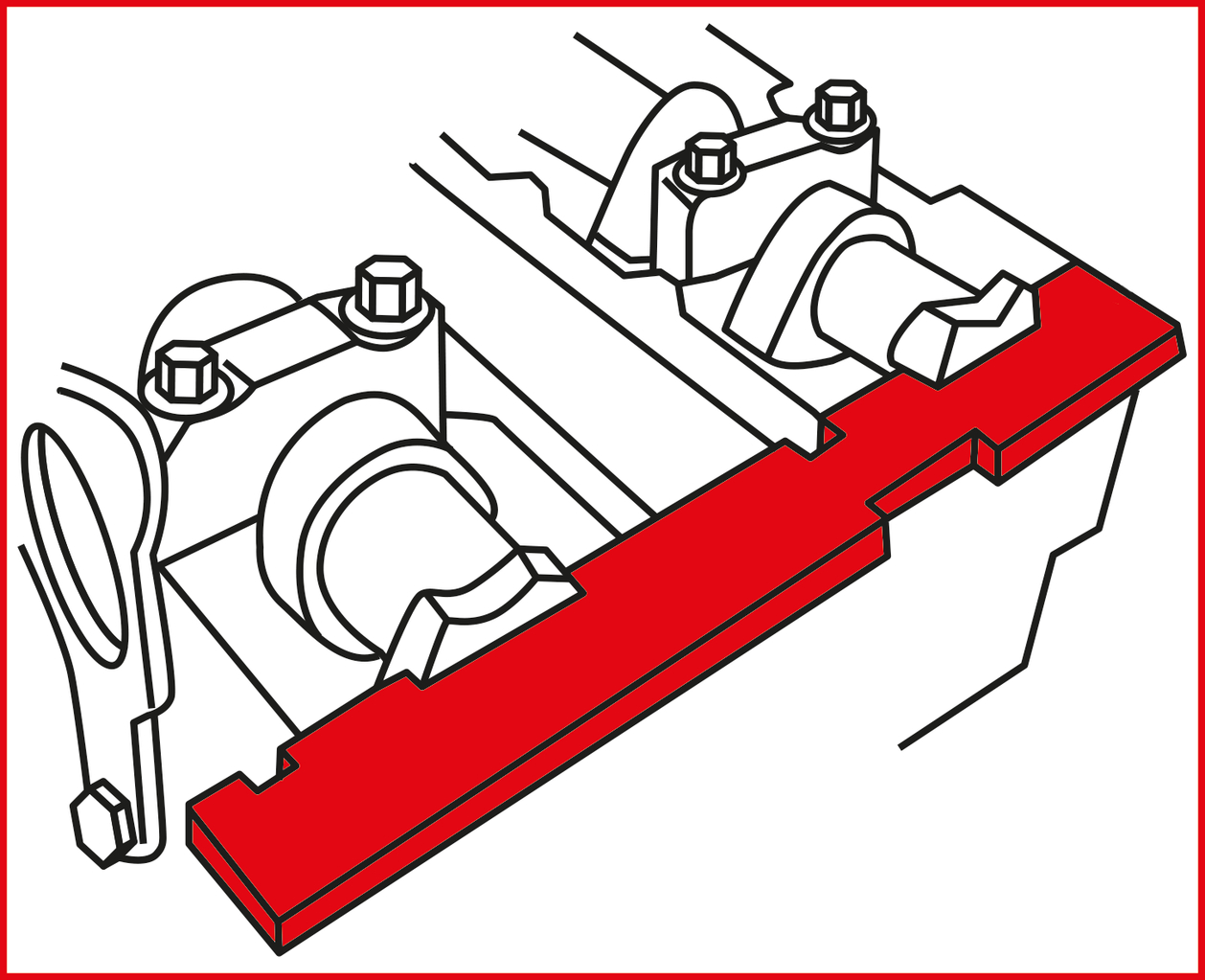 KS Tools Universal - Motoreinstell-Werkzeug-Satz für Dieselmotoren, 41-tlg