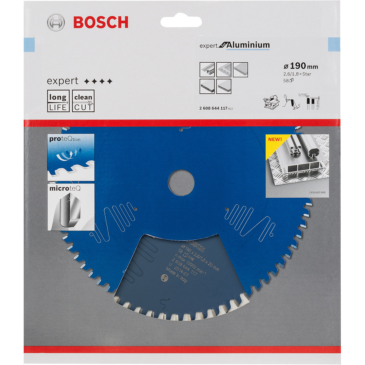 Bosch Kreissägeblatt Expert for Aluminium ø 190 mm