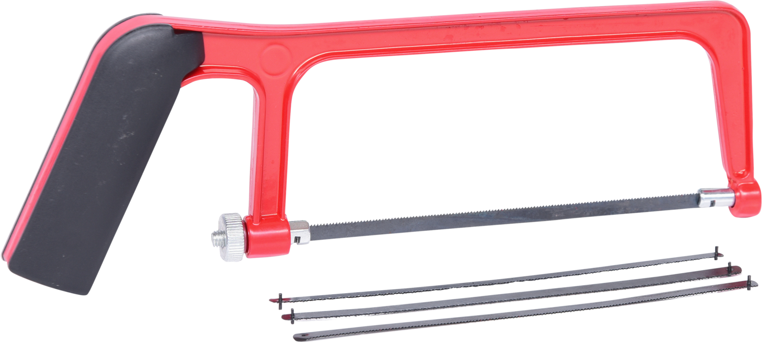 KS Tools Kleinhandsägebogen rot, 150mm