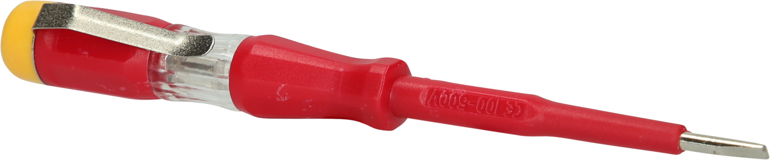 KS Tools Spannungsprüfer mit Schutzisolierung 100-500 V, 140mm