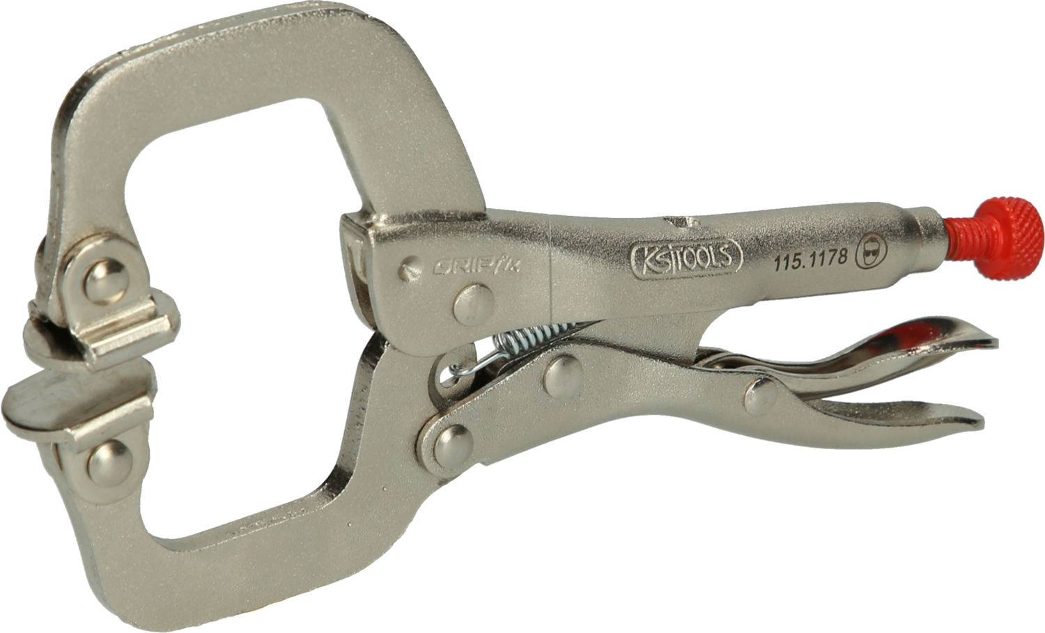 KS Tools Schweiß-Klammer-Gripzange beweglichen Spannbacken 0-25mm