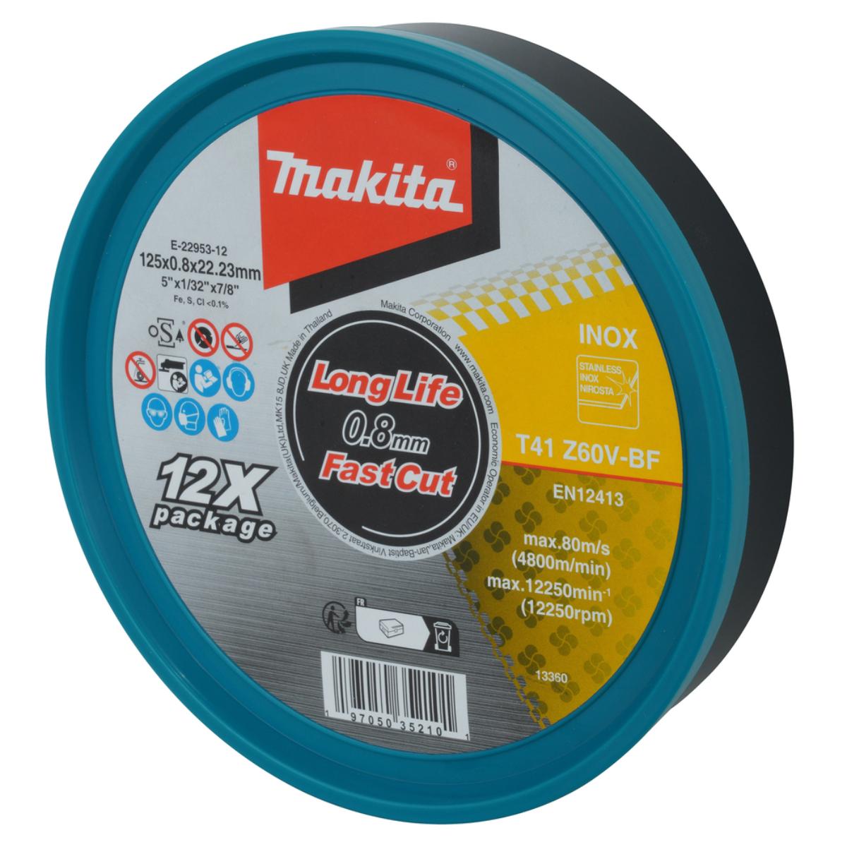 Makita Trennscheibe INOX 125x0,8 mm