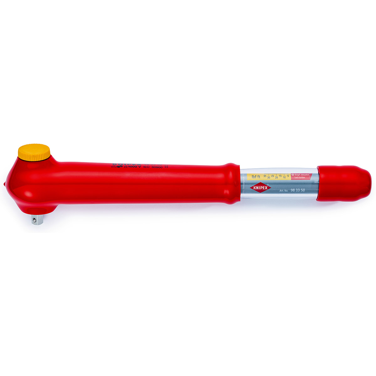 KNIPEX Drehmomentschlüssel isoliert, 3/8