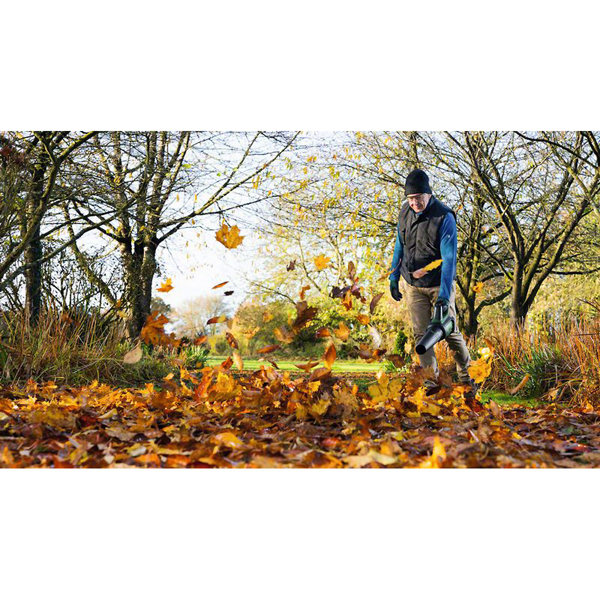 Bosch Akku-Laubbläser AdvancedLeafBlower 36V-750, 1 Akku, Ladegerät