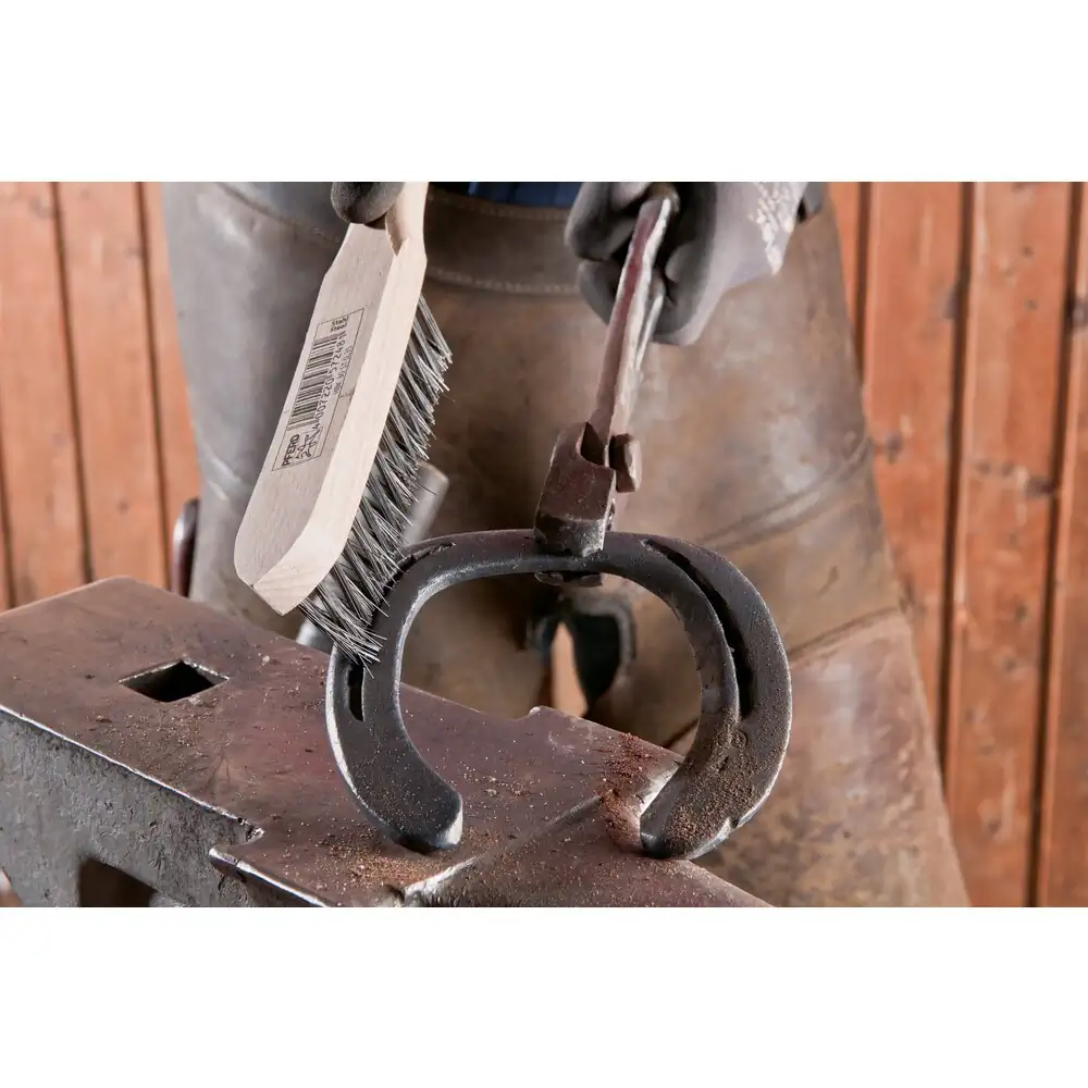 PFERD TOOLS Handbürste für Kehlnähte HBK 3reihig Stahl-Draht 0,35 mm