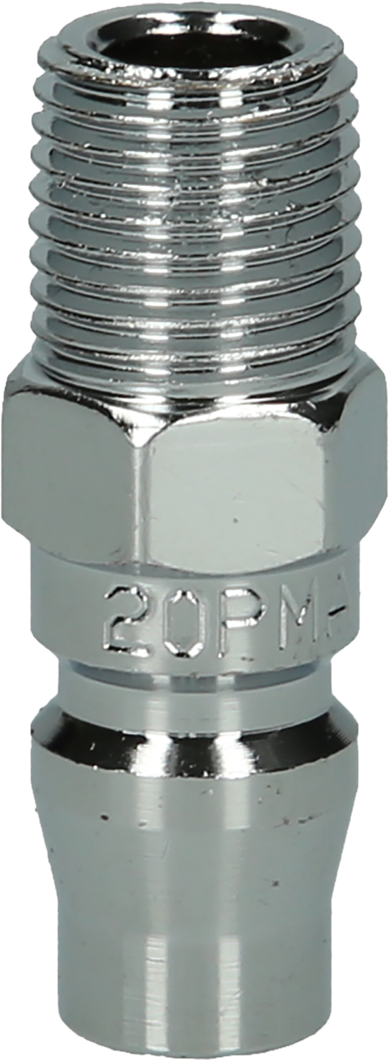 KS Tools Metall-Stecknippel, 1/4"AG, Asien