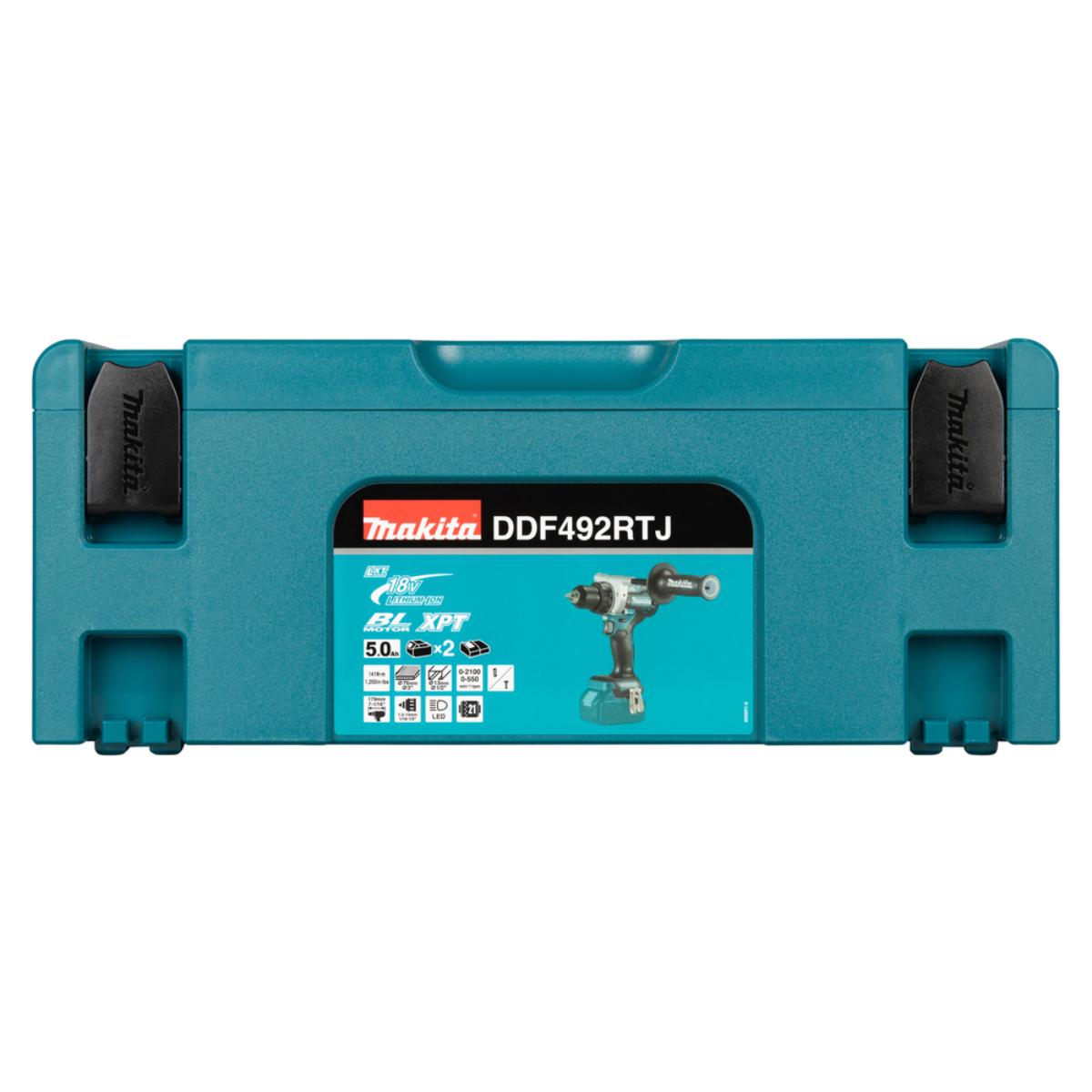 Makita Akku-Bohrschrauber LXT 18V, max 141 Nm - DDF492RTJ