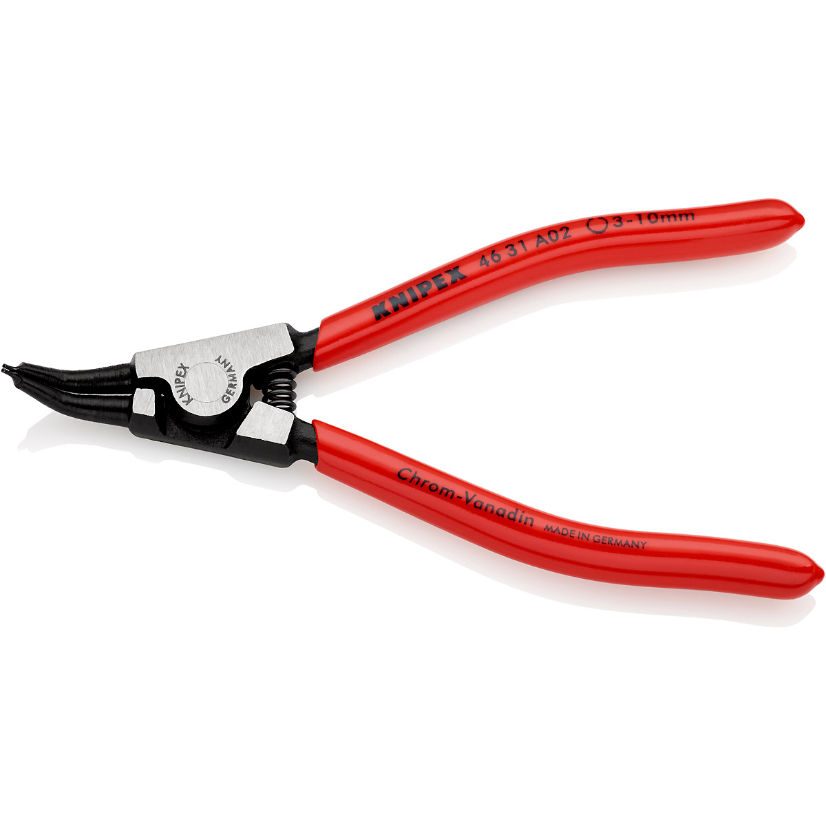 KNIPEX Sicherungsringzange angewinkelt