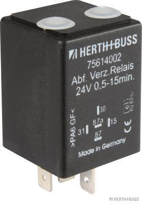 HERTH&BUSS Zeitrelais, 15 A, 5 pins