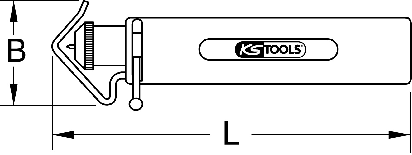 KS Tools Universal-Abisolierwerkzeug, 6-25mm