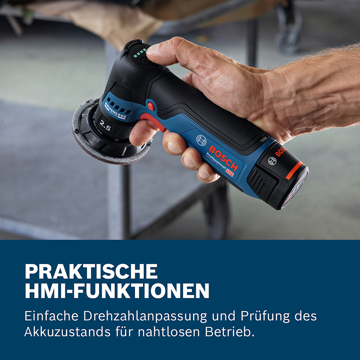 Bosch Akku-Exzenterschleifer GEX 12V-77