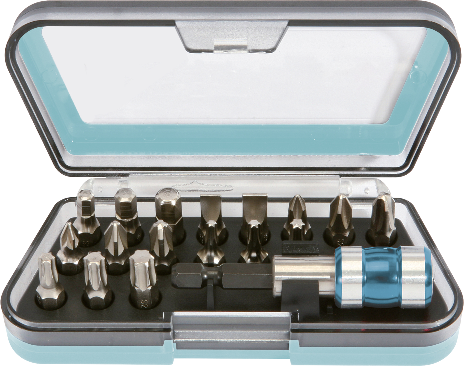KS Tools 1/4" EDELSTAHL Bit-Satz, 18-tlg