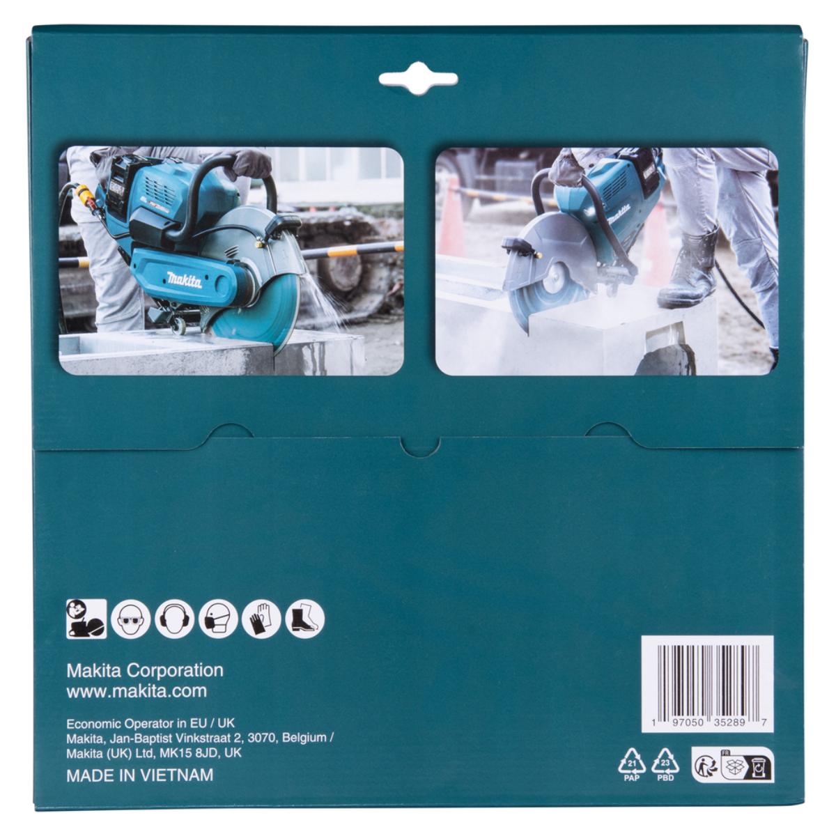 Makita Diamanttrennscheibe Ø 355 mm - 2,8 mm - Nass und trocken - Beton - E-23226