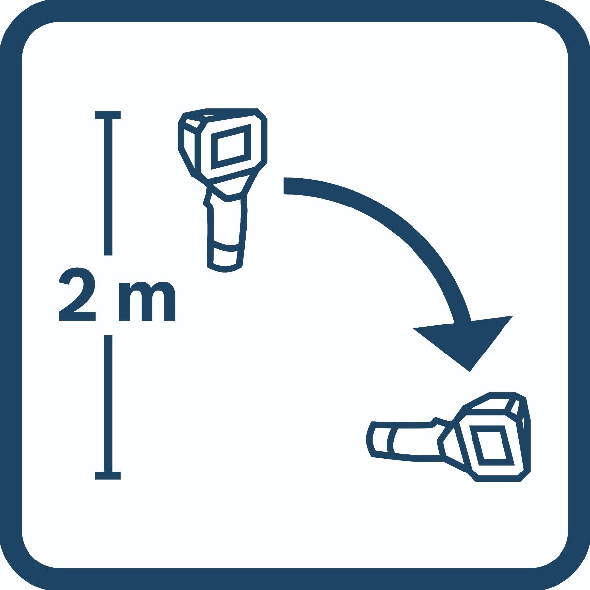 Bosch Wärmebildkamera GTC 12V-450-13, 1 x Akku GBA 12V 2.0Ah in L-BOXX