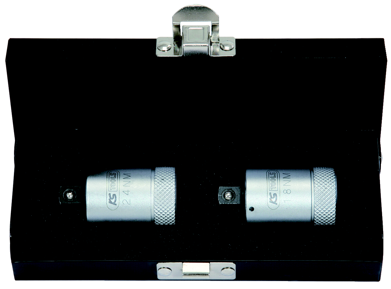 KS Tools 3/8" Drehmomentbegrenzer-Adapter-Satz, 18-24Nm, 2-tlg