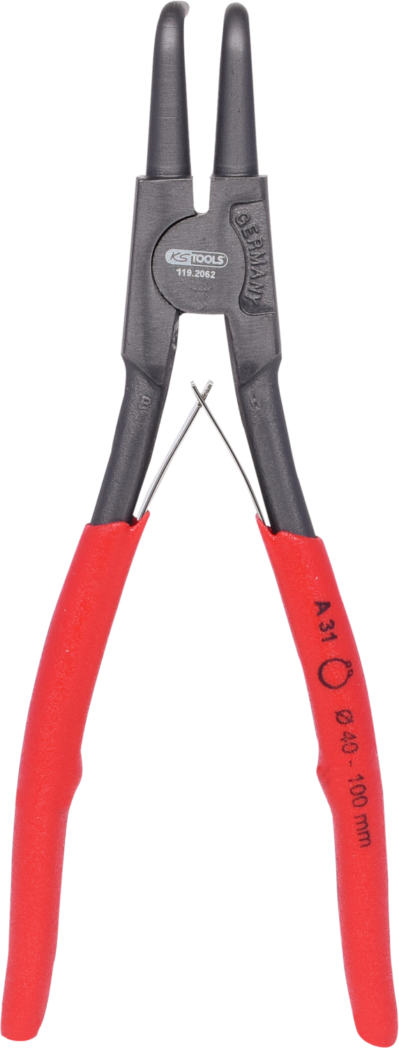 KS Tools Aussen-Sicherungszange, abgewinkelt