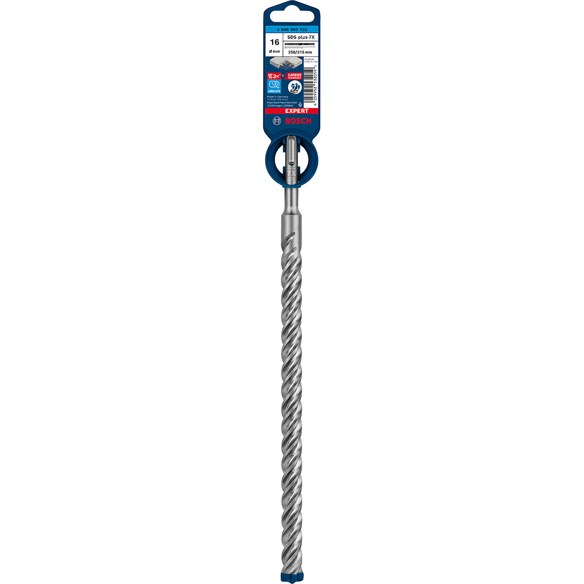 Bosch EXPERT SDS plus-7X Hammerbohrer, für Bohrhämmer ø 16 mm