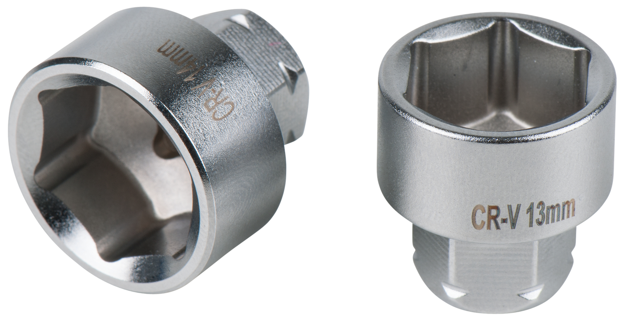 KS Tools 11 mm Durchgangs-Stecknuss, 8 mm