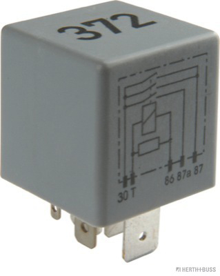 HERTH&BUSS Relais, Kraftstoffpumpe, 12 V, 30 - 40 A, 5 pins
