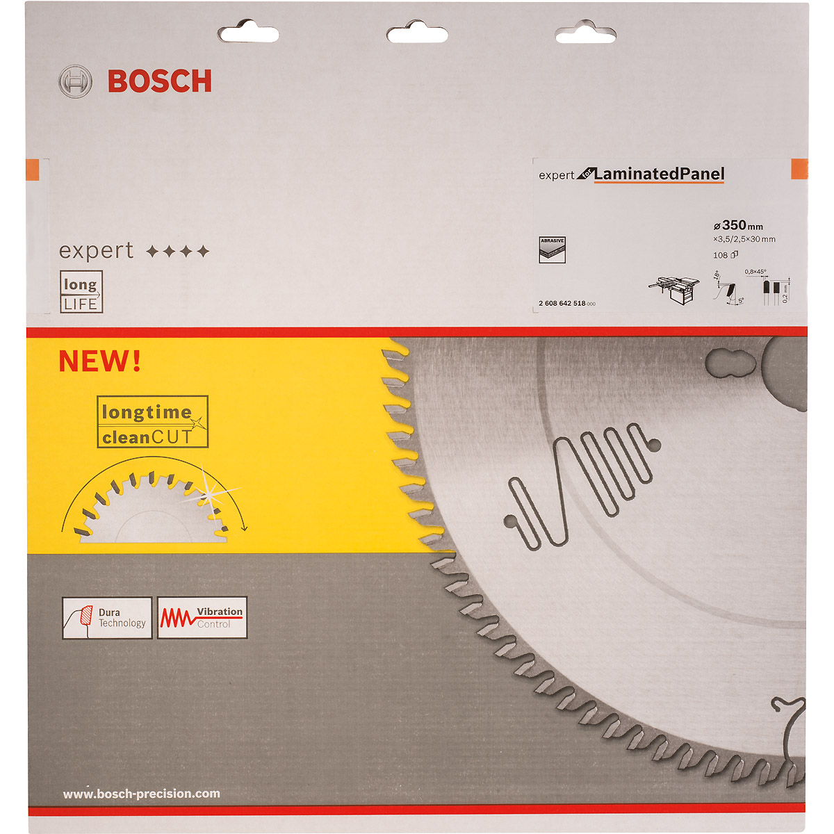 Bosch Kreissägeblatt Expert for Laminated Panel