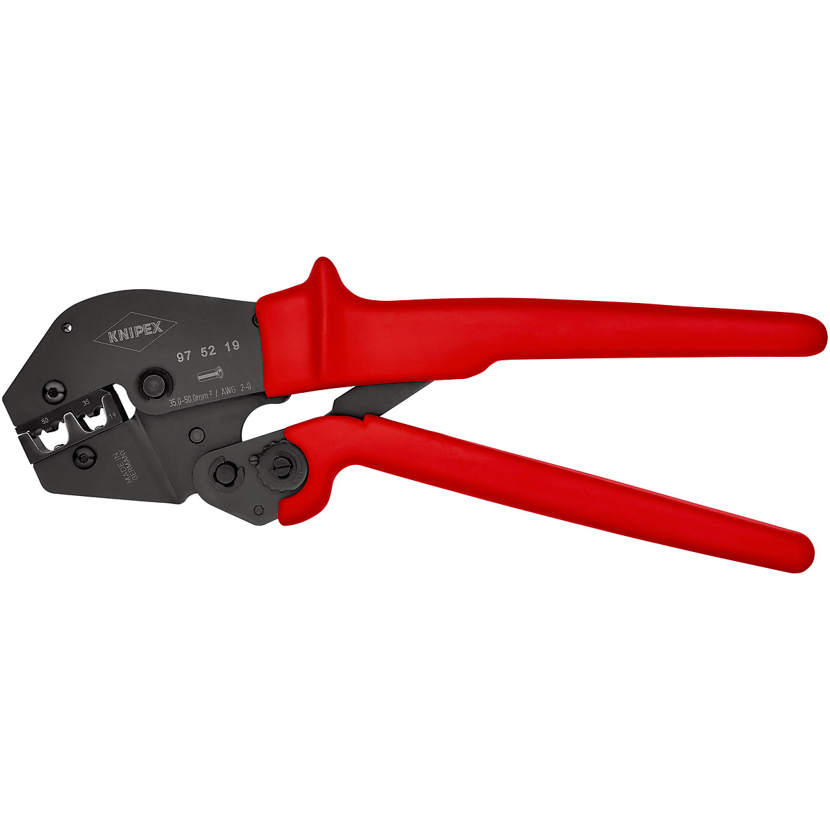KNIPEX Crimpzange Trapez-Indent-Crimp
