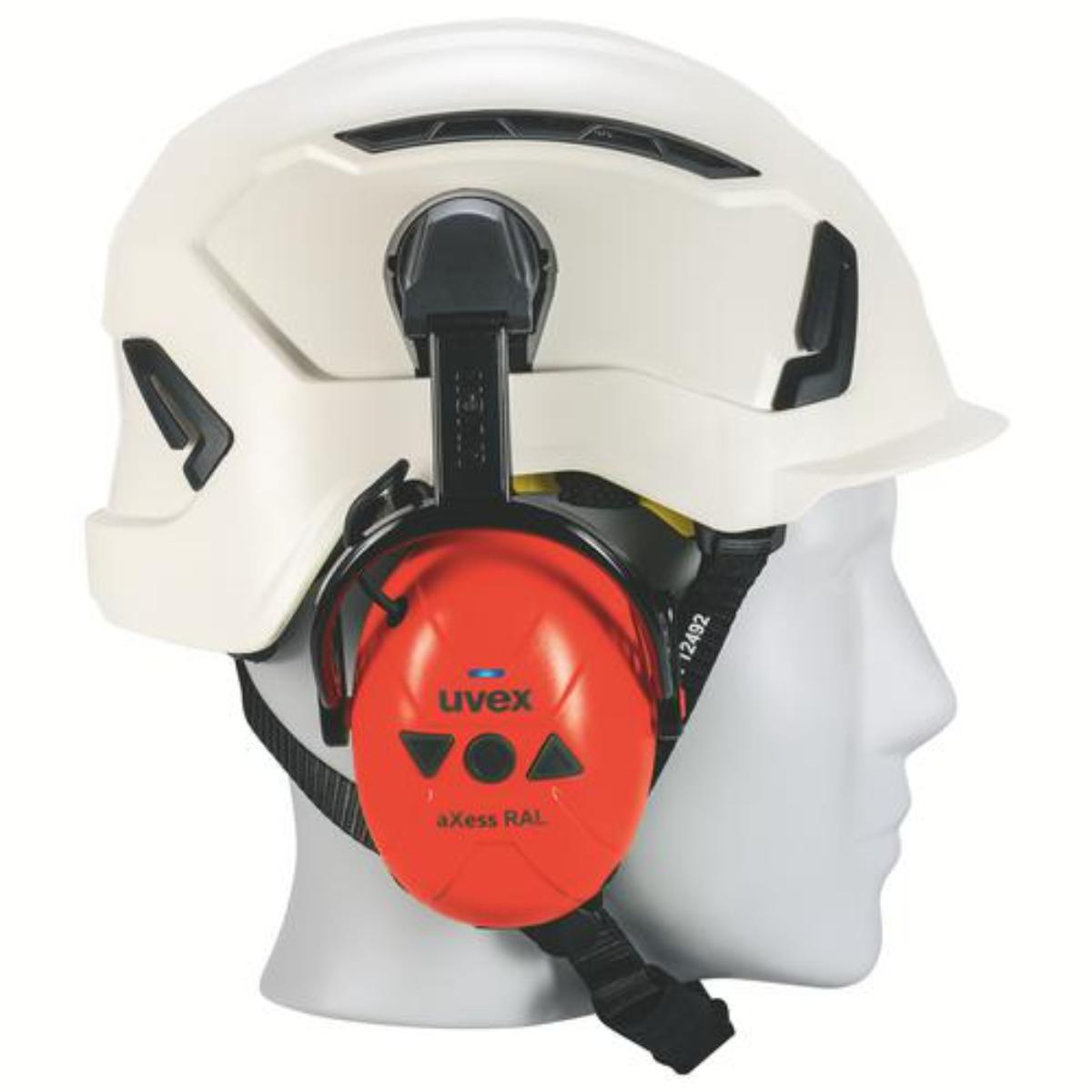 uvex aXess RAL Helmkapselgehörschutz SNR 27 dB