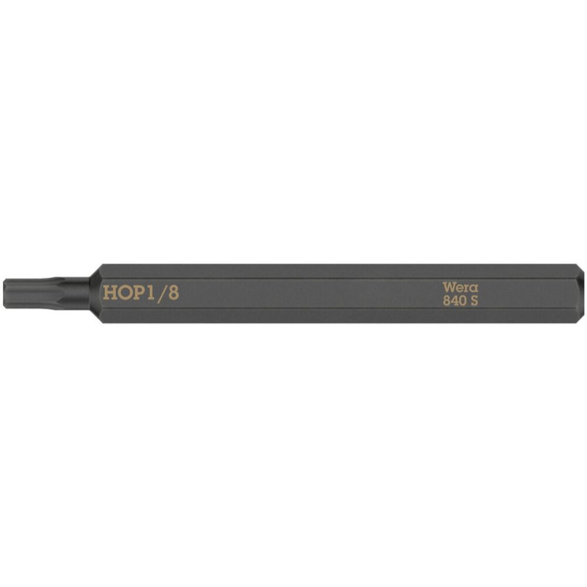 Wera 840 S Hex-Plus Innensechskant Bits für Schlagschraubendreher, metrisch