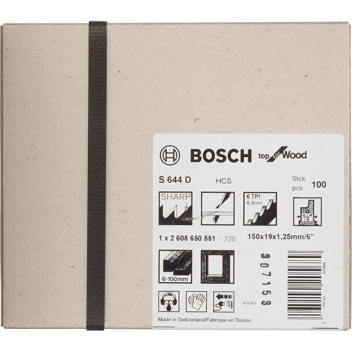 Bosch Säbelsägeblatt S 644 D, Top for Wood