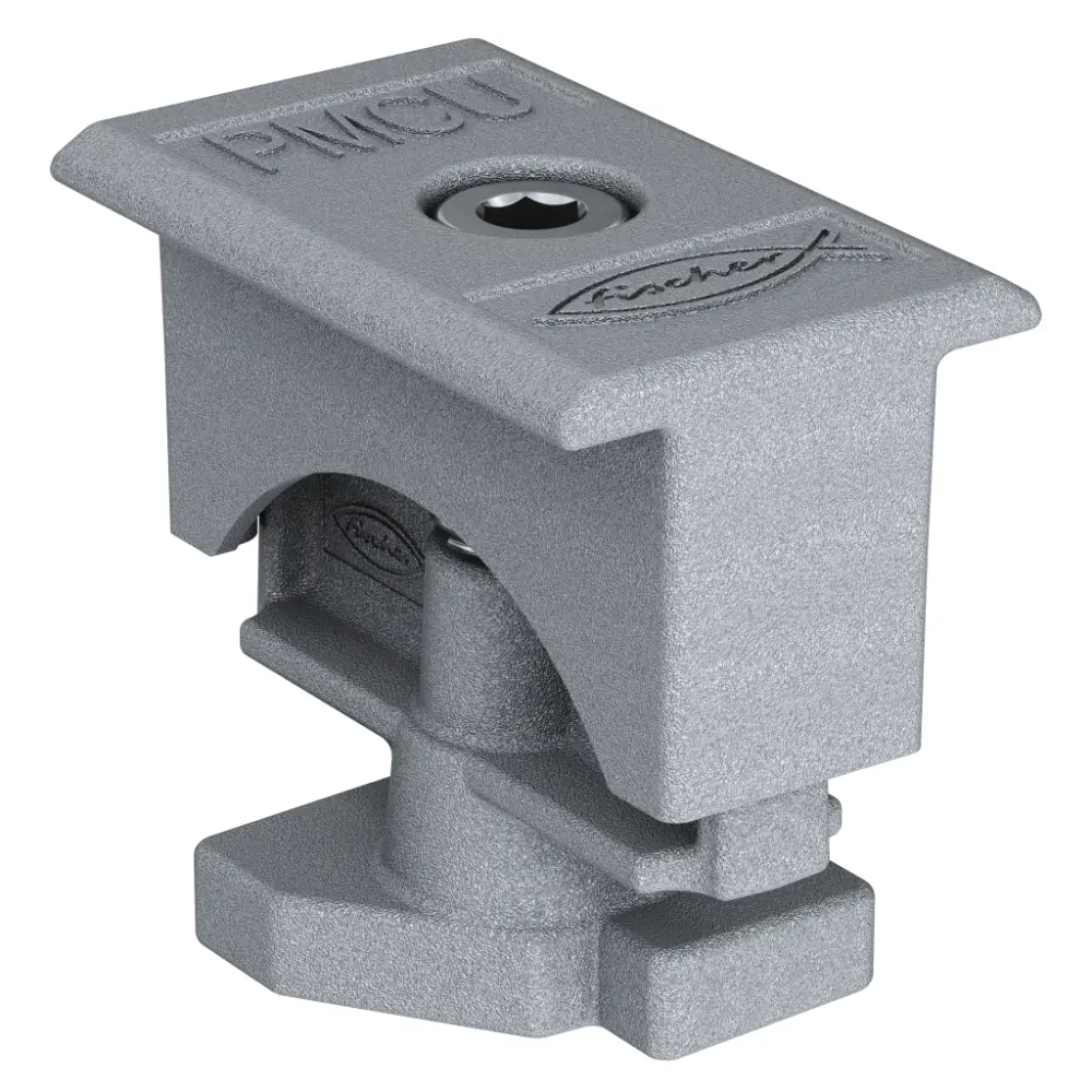 Fischer Mittelklemme vormontiert universal PM C U 30-50 AL