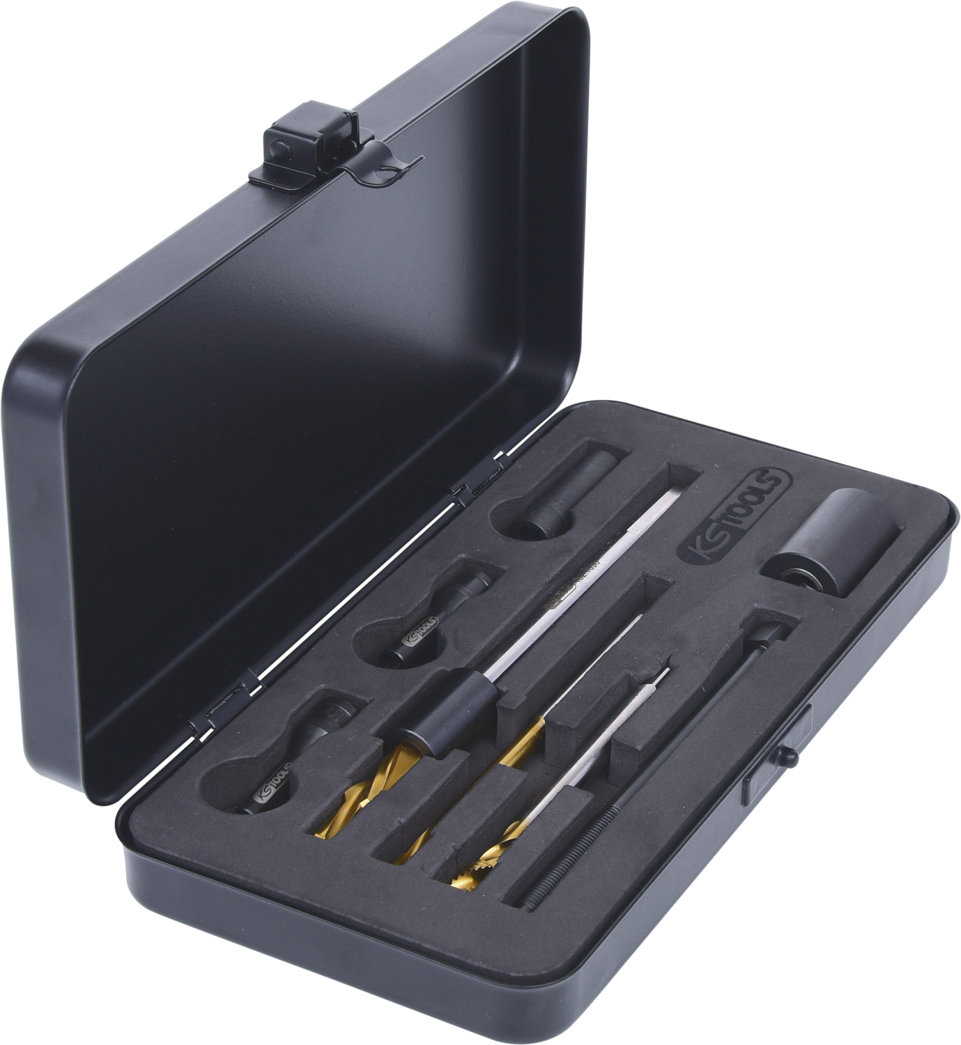 KS Tools Universal Glühkerzen-Ausbohrsatz M10 x 1,25