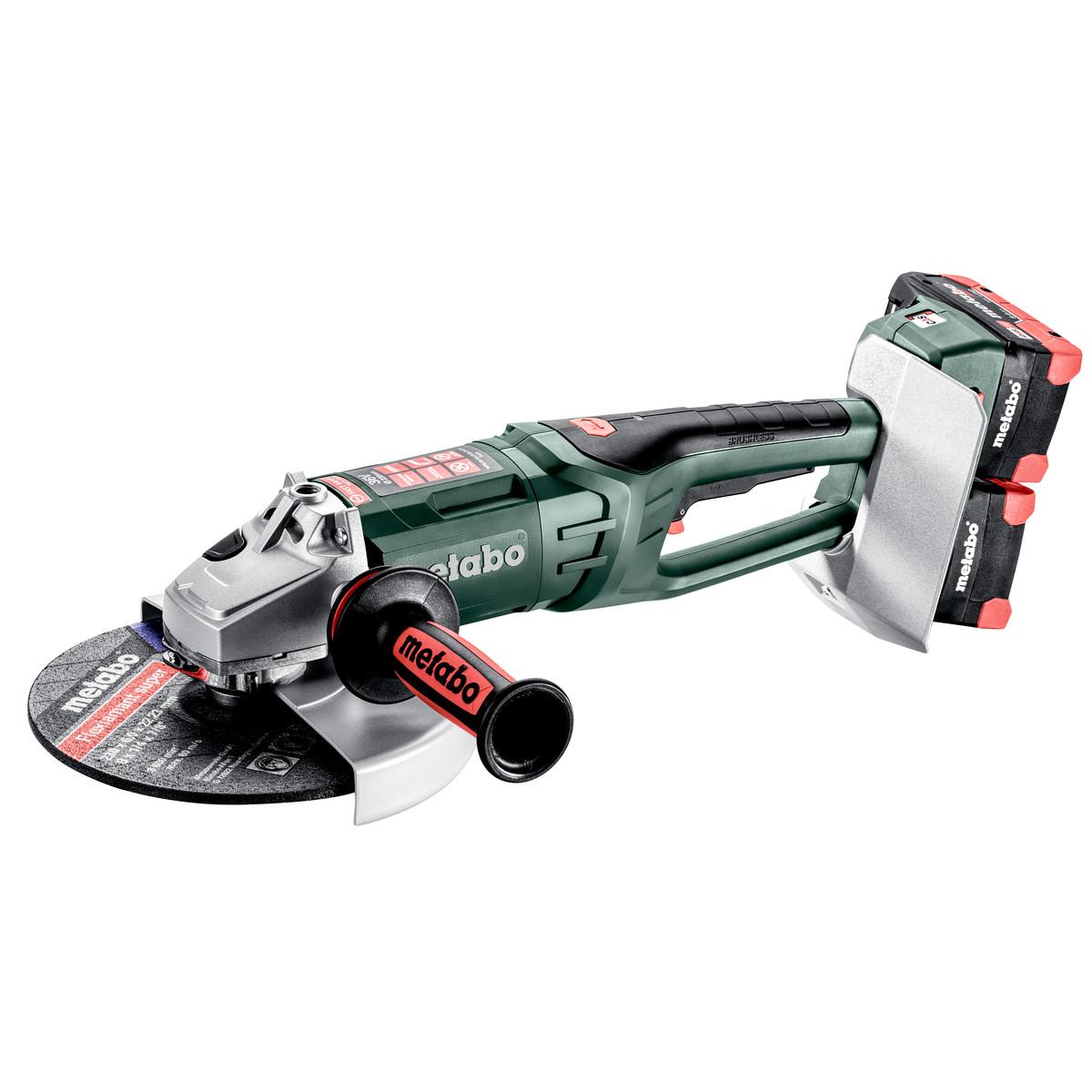 Metabo Akku-Winkelschleifer WPB 36-18 LTX BL 24-230 Quick mit Bremse, Schnellspannmutter - Kunststof