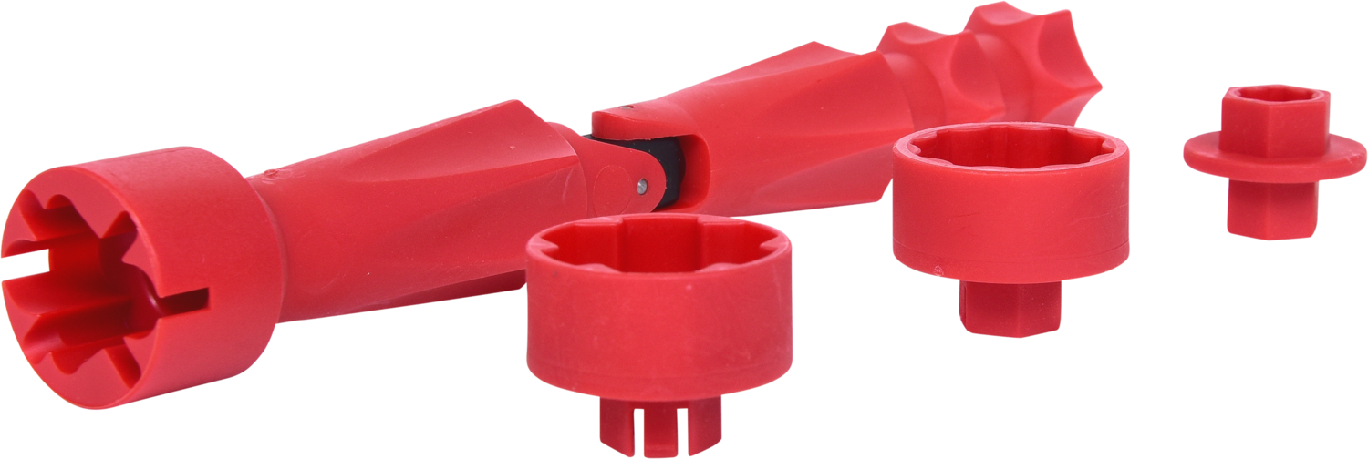 KS Tools WC-Sitz Montageschlüssel-Satz, 4-tlg