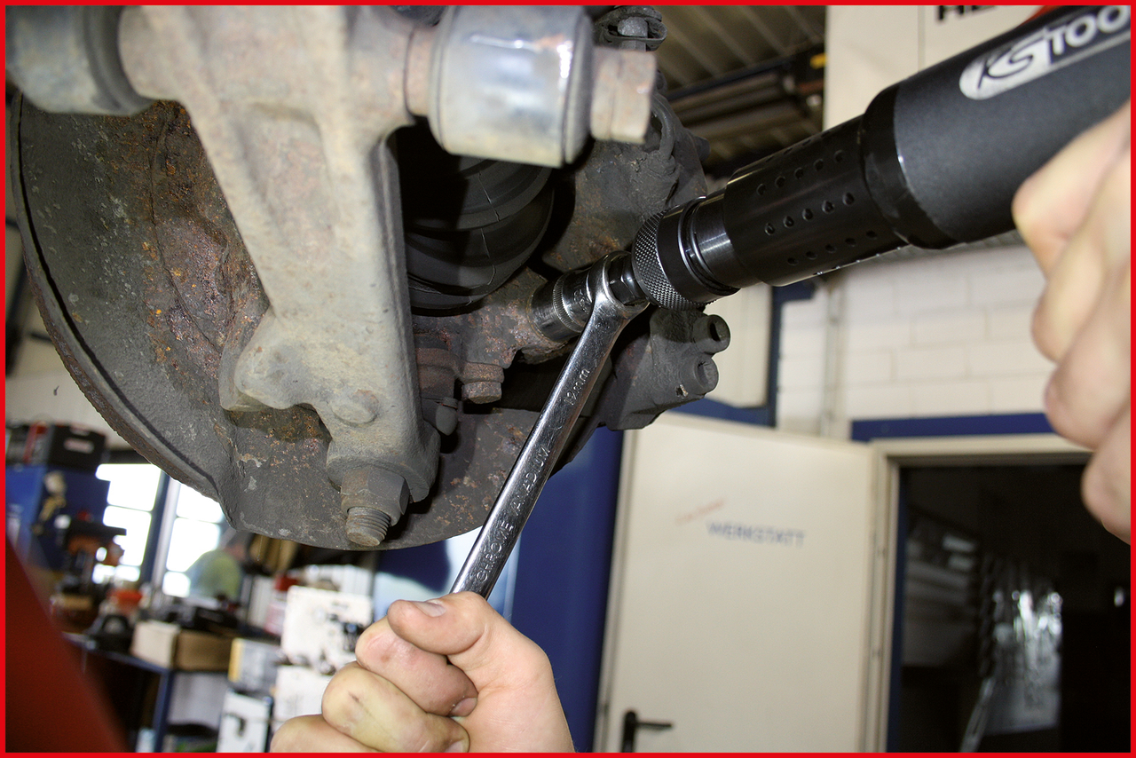 KS Tools Vibro-Impact Druckluft-Meißelhammer-Satz, 6-tlg