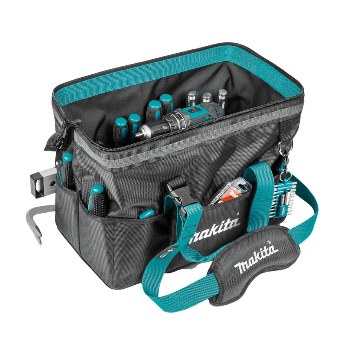 Makita Werkzeugtasche weite Öffnung 26 l 440x240x250 mm - 1,67 kg - E-15431