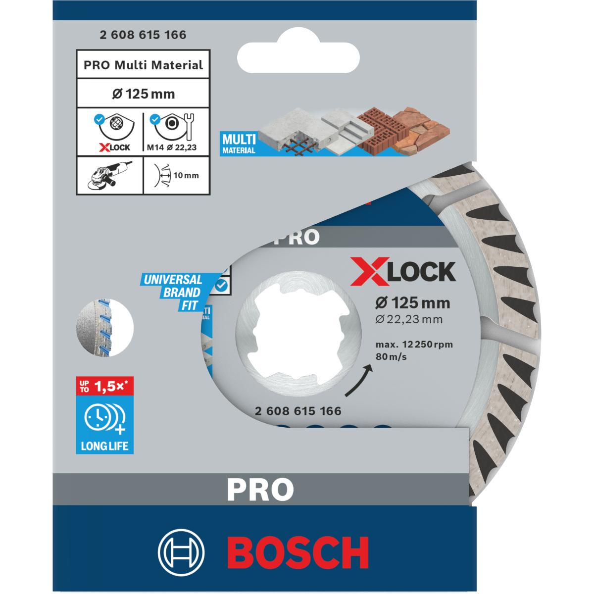Bosch PRO Trennscheibe X-LOCK Standard for Universal