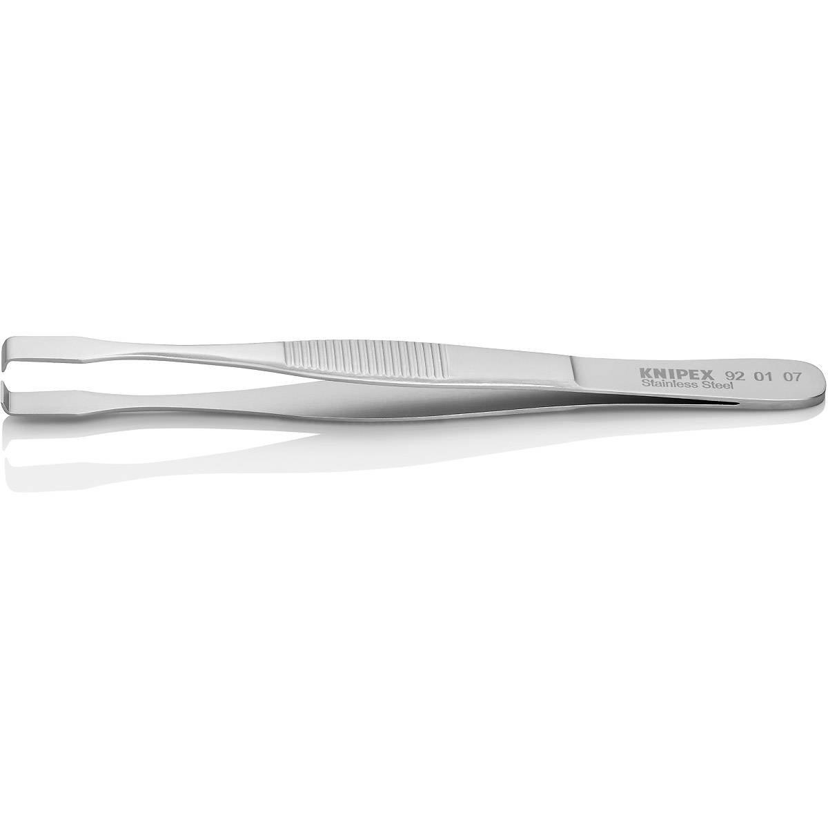 KNIPEX Positionierpinzette Edelstahl angewinkelt
