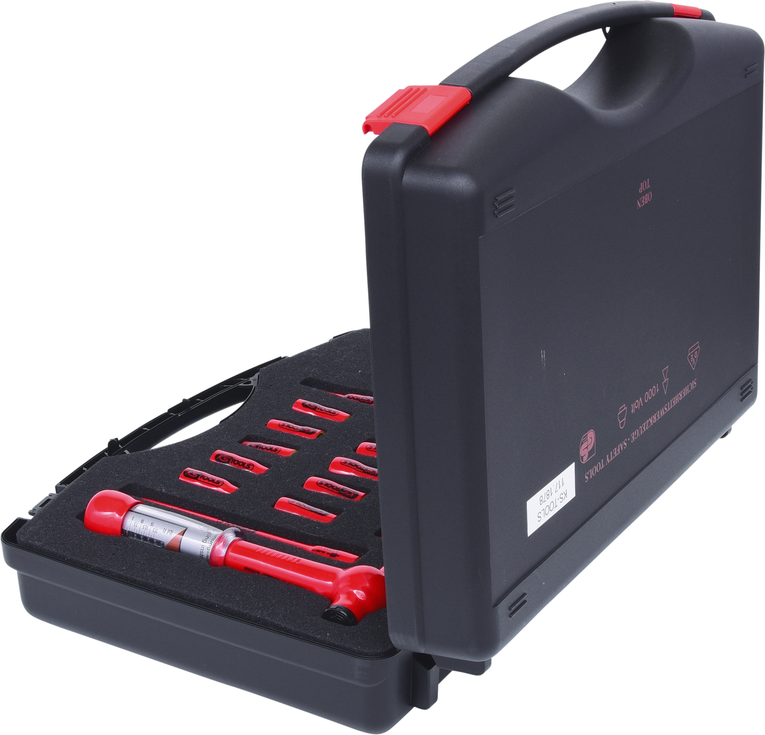 KS Tools 1/4" Steckschlüssel-Satz mit isolierten Werkzeugen, 21-tlg