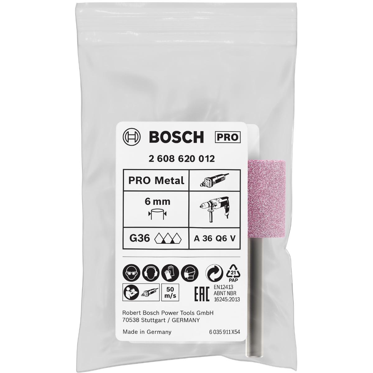 Bosch PRO Schleifstift, zylindrisch, hart