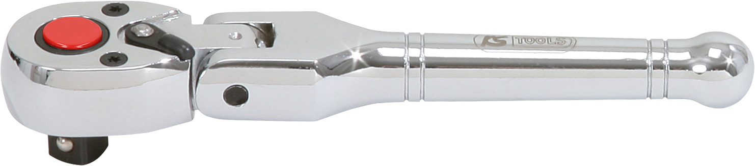 KS Tools 3/8" CHROMEplus Gelenk-Umschaltknarre, 72 Zahn