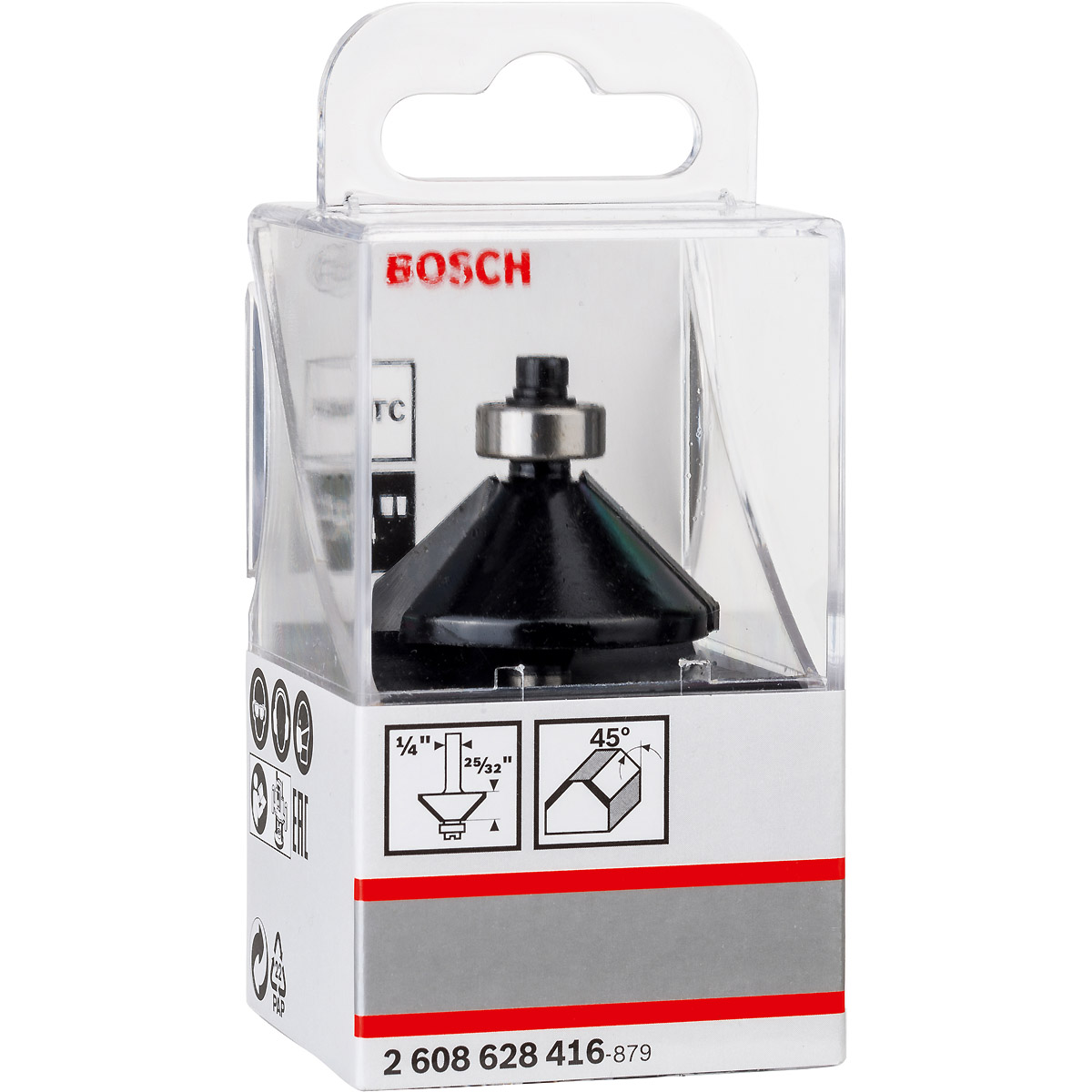 Bosch PRO Fasefräser 1/4 Zoll Schaft