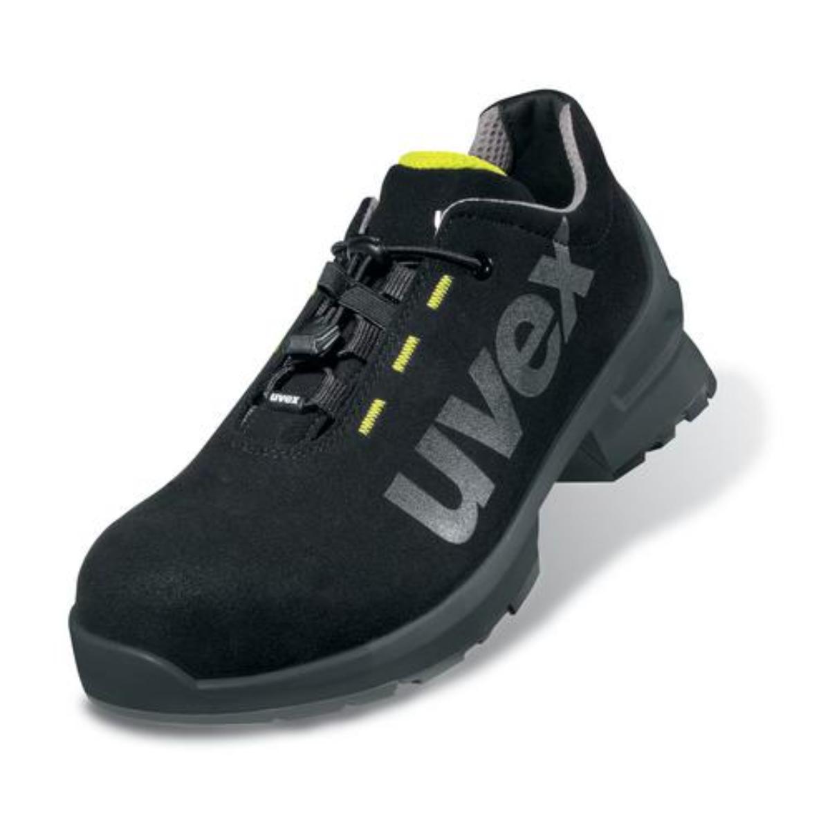 uvex 1 Sicherheitsschuh Halbschuhe S2, schwarz/gelb