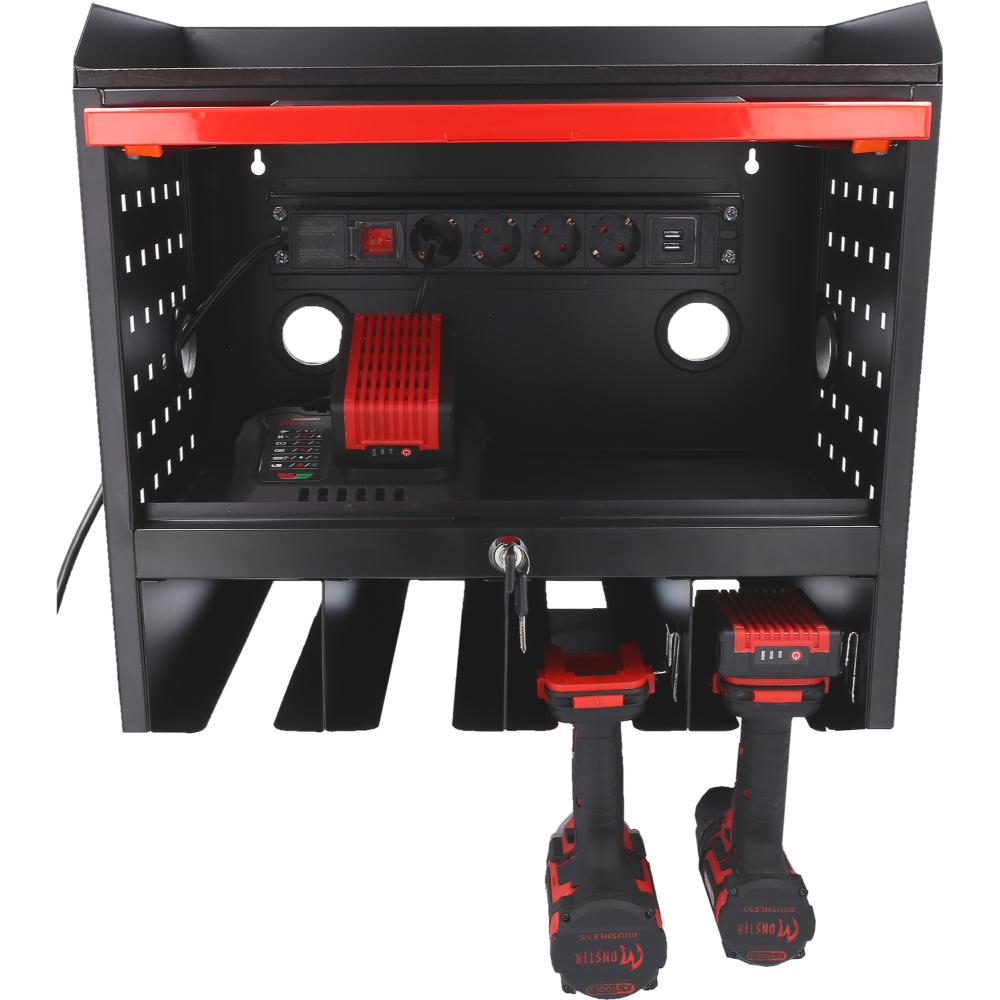 KS Tools eMONSTER Werkzeugschrank zur Wandmontage mit 1 Tür, H435xB480xT282mm