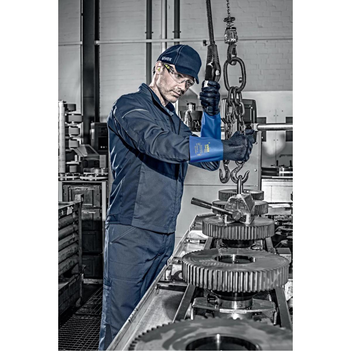 uvex rubiflex S XG27B Chemikalienschutzhandschuh
