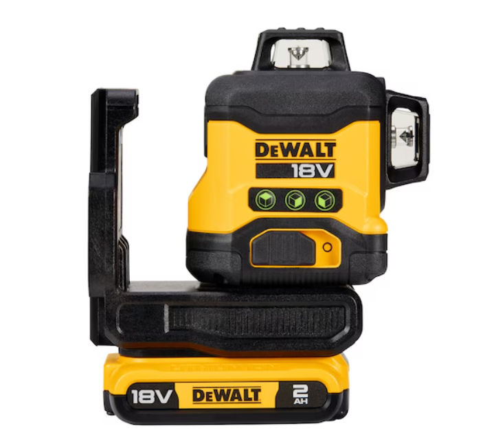 DEWALT Akku-Multi-Linienlaser 3x360° 18V + Akku + Schnellladegerät
