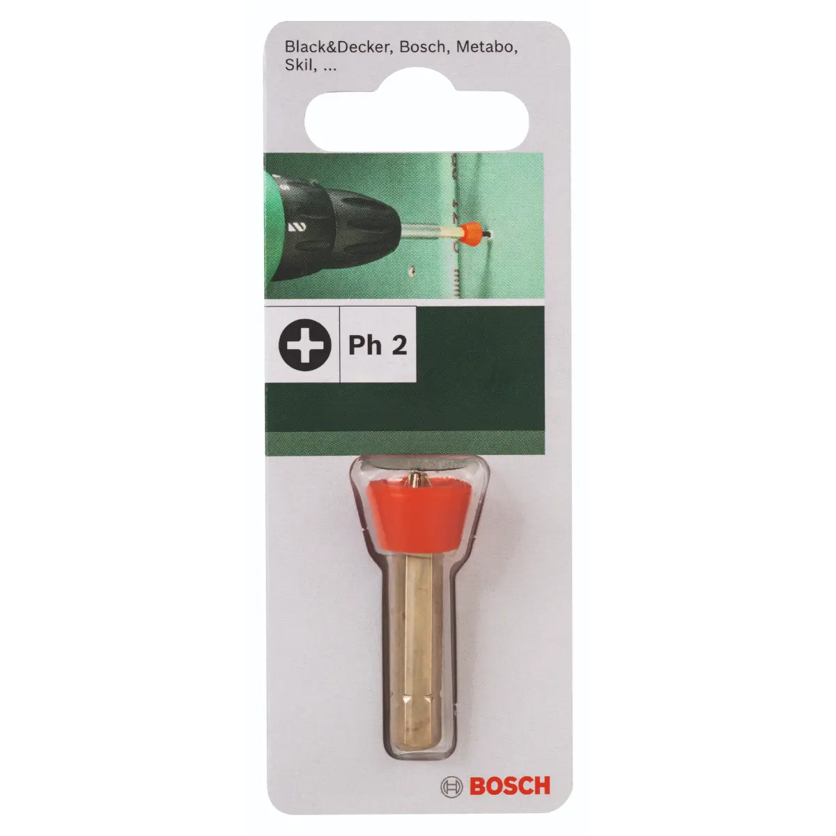 Bosch Tiefenstopp mit Schrauberbit PH für Gipskarton