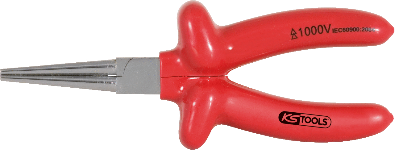 KS Tools 1000V Langbeck-Rundzange, 160mm